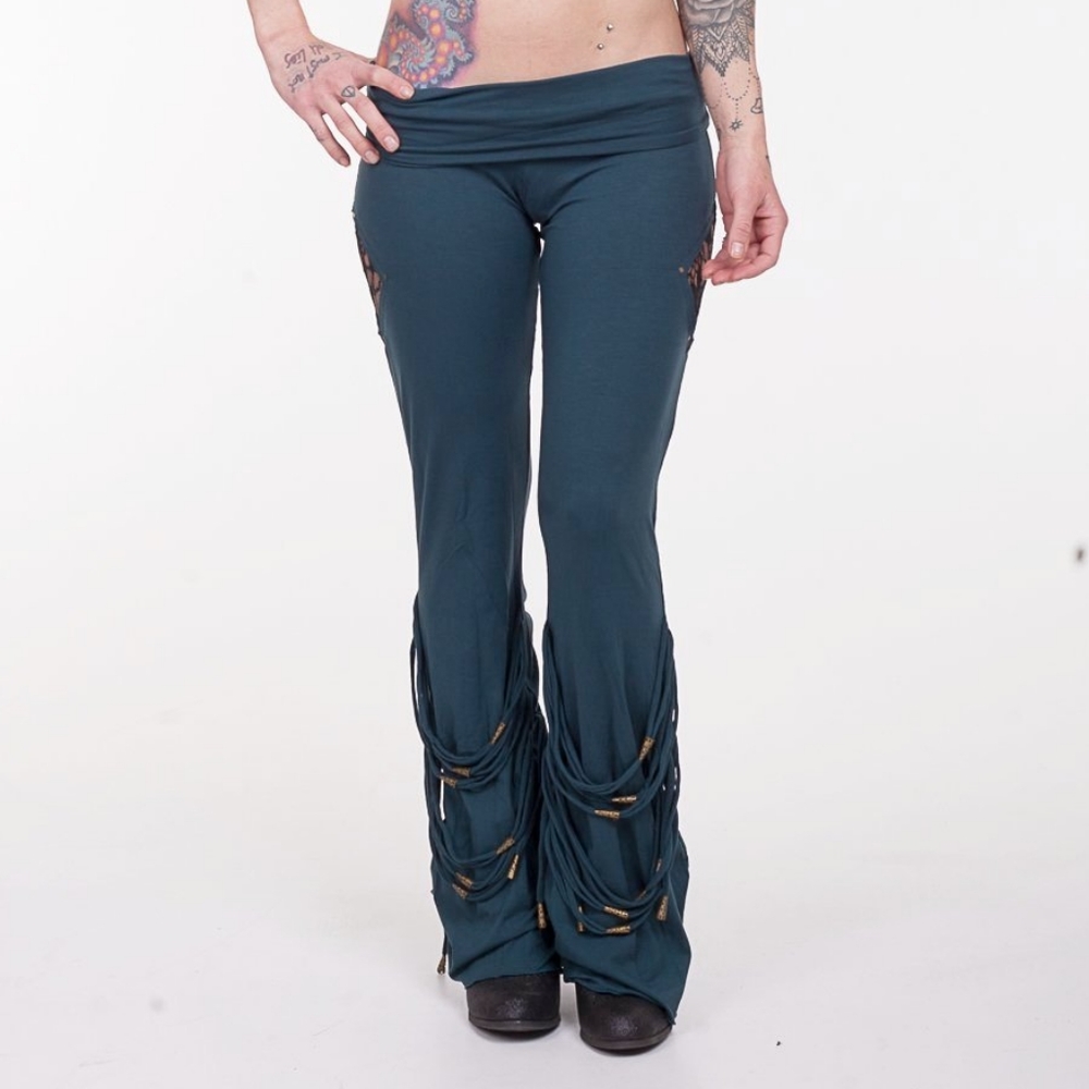 Teal Gypsy Diamond Pants by Kayo Anime Clothing